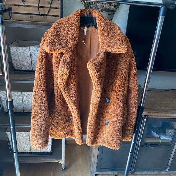 Free People Jackets & Blazers - Free people teddy coat